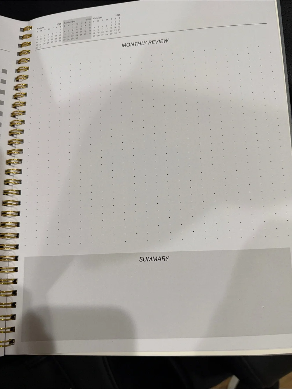 New Monthly Planner Notebook 2025-2026